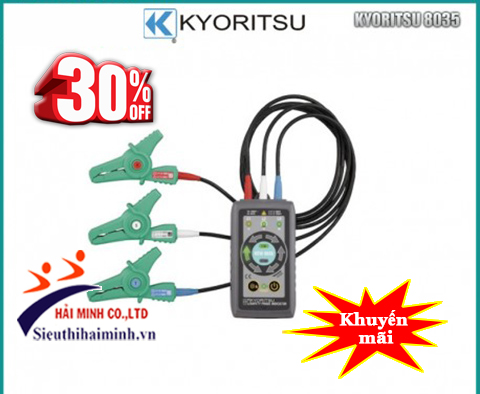 đồng hồ đo thứ tự pha giá rẻ Kyoritsu 8035
