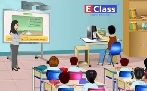 máy chiếu sử dụng trong giáo dục