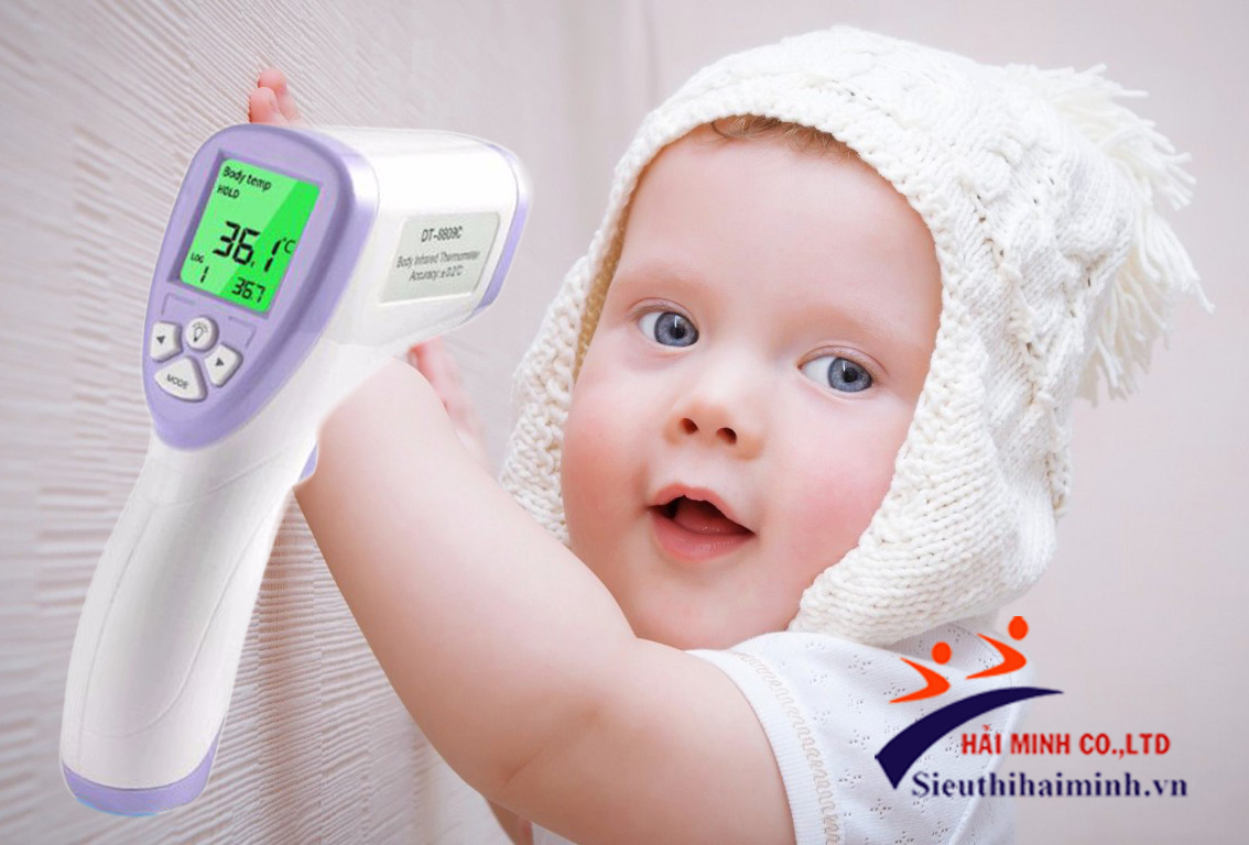máy đo nhiệt độ hồng ngoại cho bé chất lượng