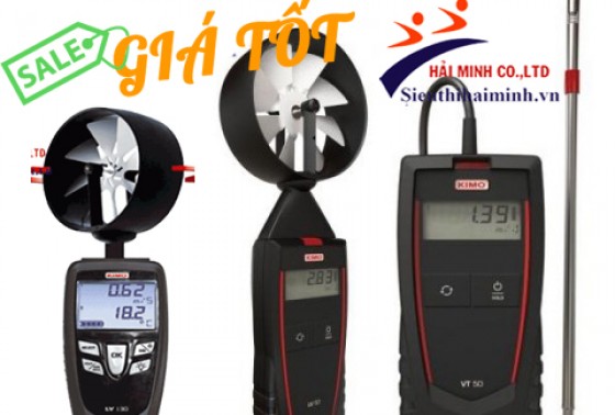 Mua máy đo tốc độ gió kimo loại nào giá rẻ, chất lượng nhất?