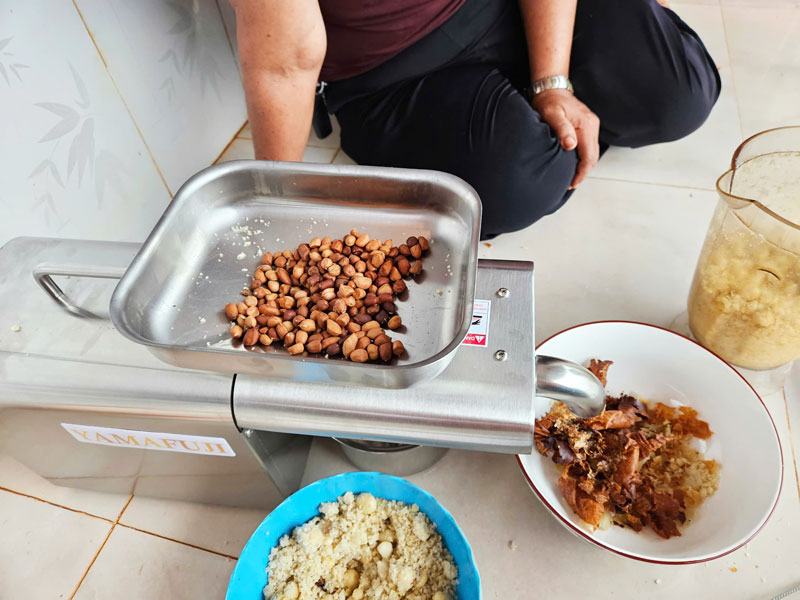 Hướng dẫn hành nghề ép dầu đậu phộng bền vững