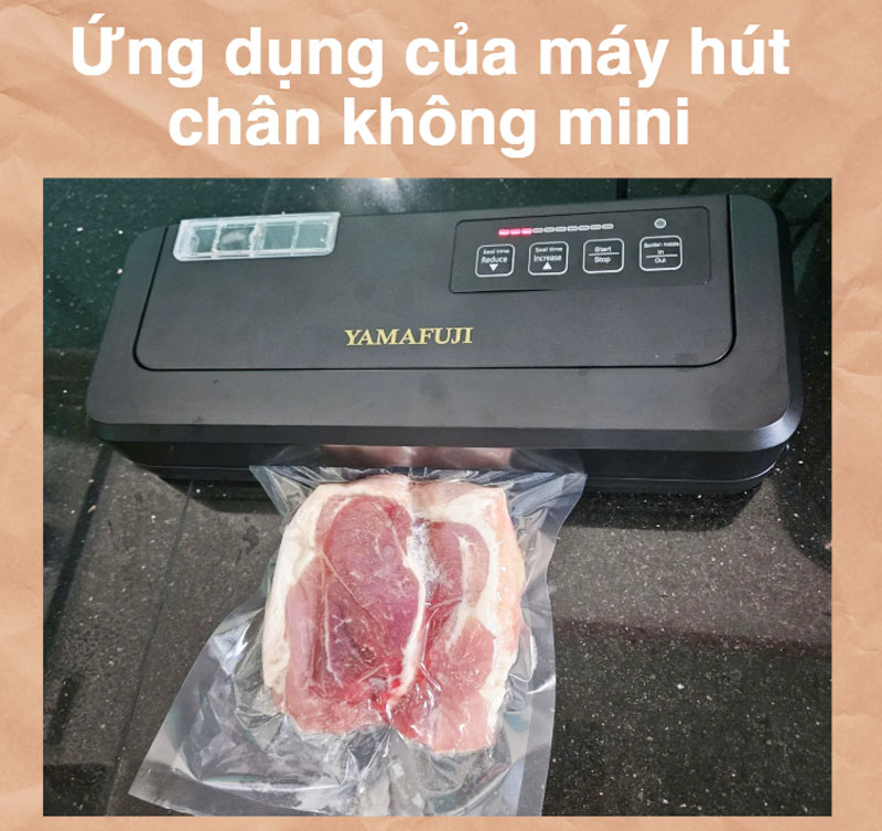 Ứng dụng của máy hút chân không mini