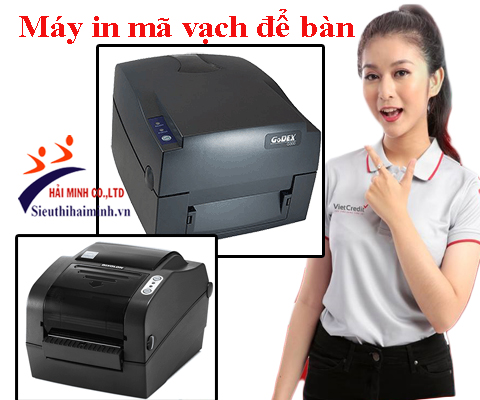 máy in mã vạch để bàn hay dùng