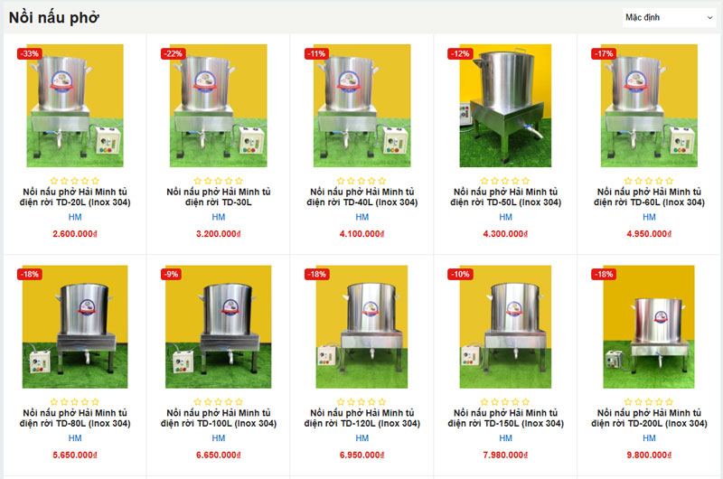 Website bán nồi nấu phở bằng điện uy tín Website bán nồi nấu phở bằng điện uy tín